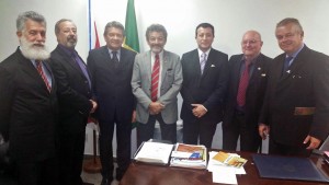 Urbano Simão (SP), Jodismar Amaro (SP), Aldemar Mascarenhas (PR), Senador Paulo Rocha (PT/PA), Robson Gomes (PA), Roger Benac (DF)e Marco Kalikowski (RS)